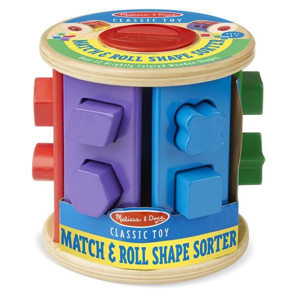 Melissa & Doug メリッサ＆ダグ］マッチ＆ロール シェイプ