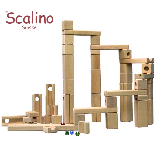 Scalino スカリーノ社 Scalino スカリーノ 基本セット - 木のおもちゃ 赤ちゃんのおもちゃ 木製玩具 eurobus 通販shop