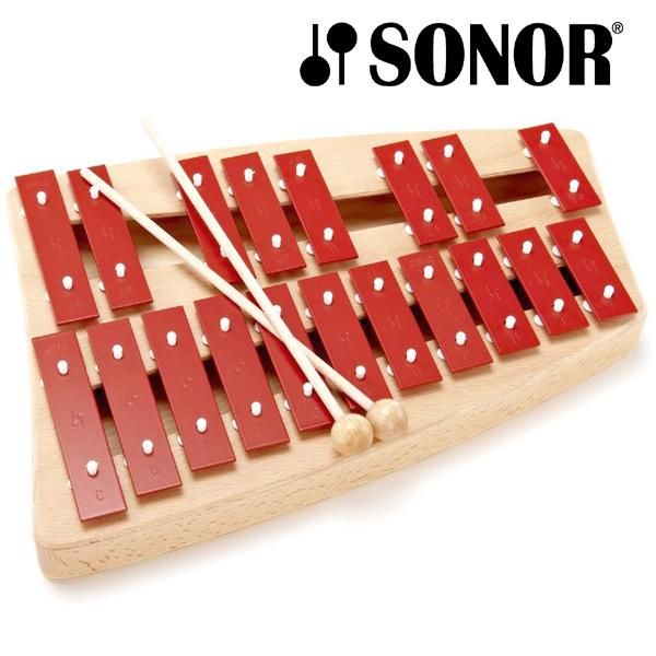 SONOR ゾノア社 二段メタルフォン NG30 - 木のおもちゃ 赤ちゃん