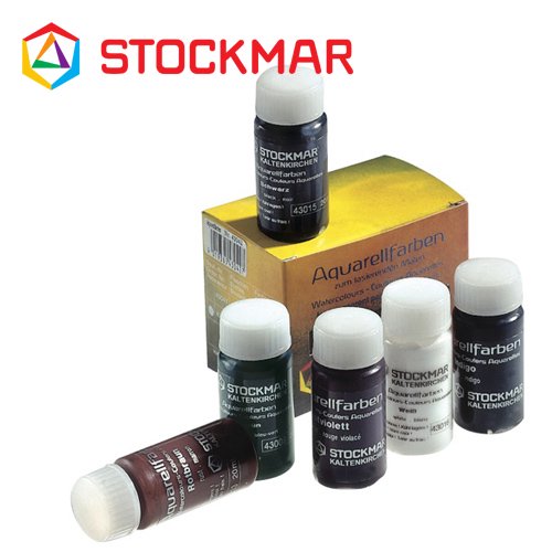 Stockmar シュトックマー社］透明水彩絵の具 追加色 20ml 6本セット