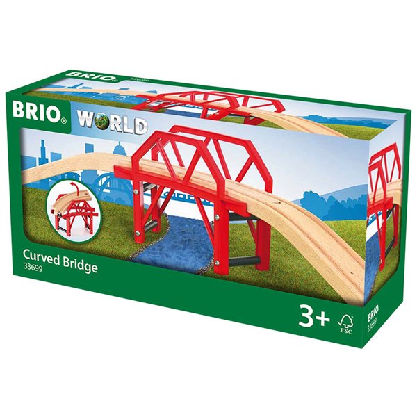 BRIO ブリオ　カーブブリッジ　4パーツ