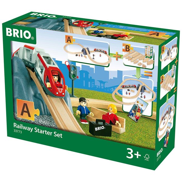 ［BRIO ブリオ］レールウェイセット 木製レール８の字スターターセット - 木のおもちゃ 赤ちゃんのおもちゃ 木製玩具 eurobus 通販shop