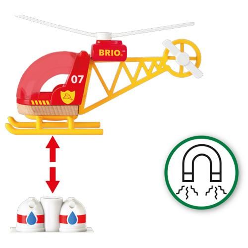 BRIO ブリオ］レスキューヘリコプター - レールウェイ追加車両