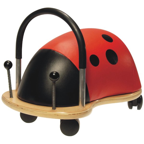 [Wheely Bug ウィリーバグ]てんとう虫 L - 木のおもちゃ 赤ちゃんのおもちゃ 木製玩具 eurobus 通販shop