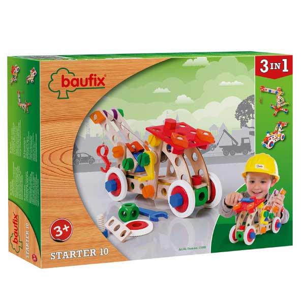 Baufix(ボーフィックス) スターター - 木のおもちゃ赤ちゃんのおもちゃ 