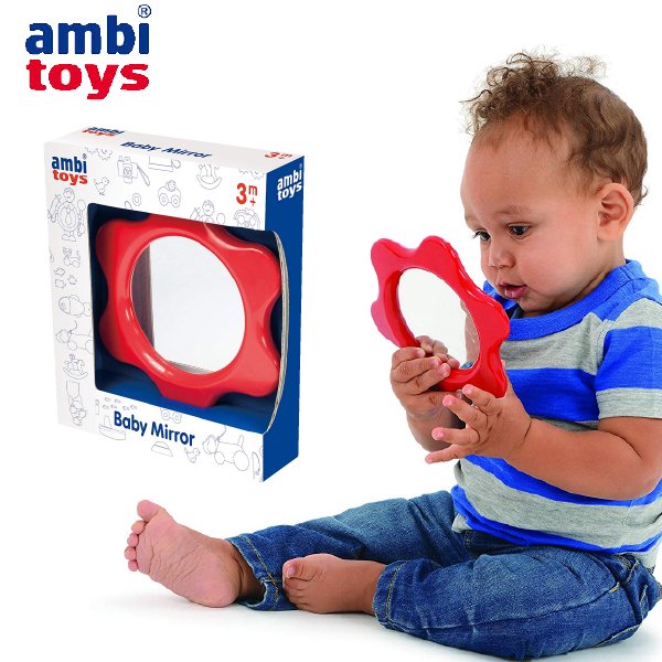 ［Bornelund ボーネルンド］Ambi Toys アンビ・トーイ ベビーミラー 赤ちゃん 安全 鏡