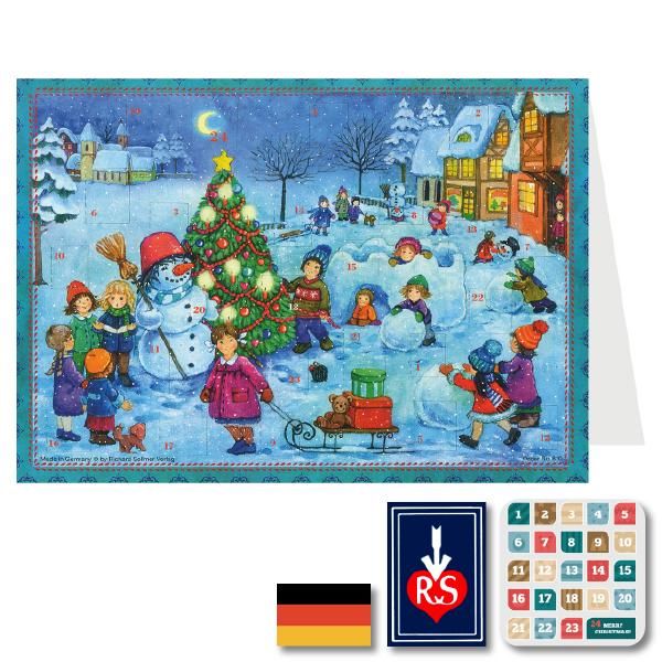 Richard Sellmer Verlag]アドベントカレンダー みんなのスノーマン