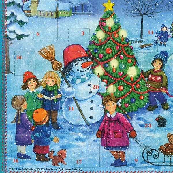 Richard Sellmer Verlag]アドベントカレンダー みんなのスノーマン