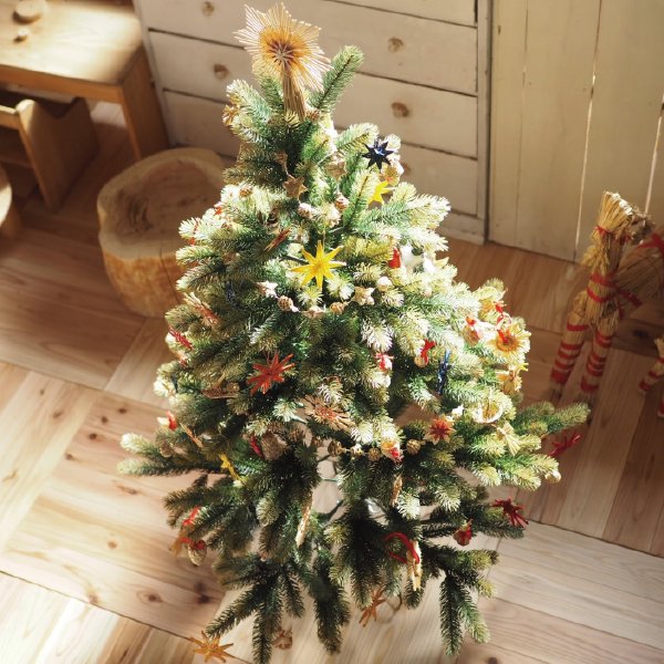 ［Kimmerle キマール社］クリスマス 木製オーナメント 白木のりんご
