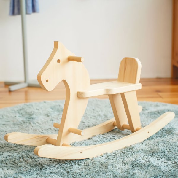 Hape ロッキングホース 木馬 乗用玩具 ドイツ 木のおもちゃ