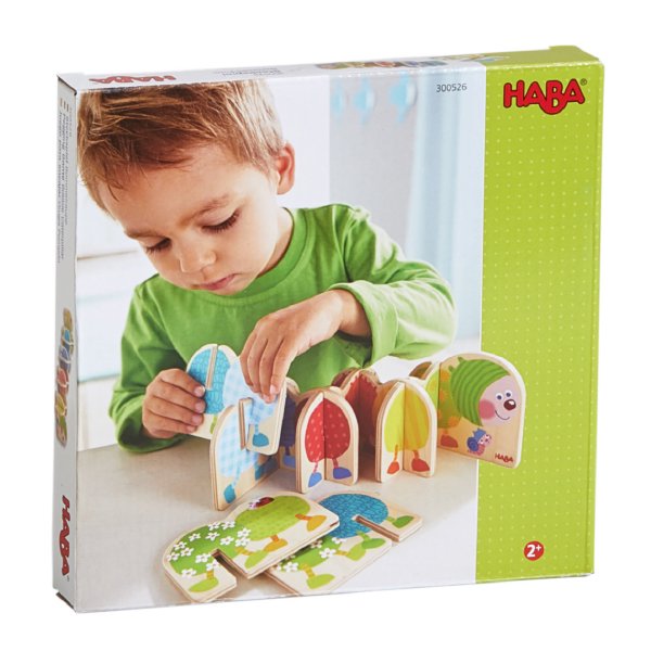 [ HABA ハバ ]  パネリング いもむし ドイツ 2歳 ブラザージョルダン 積み木 パズル ブロック 知育玩具 木製 パズル