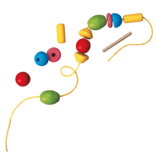 [ HABA ハバ ]   バンビーニビーズ ドリームドイツ 3歳 ブラザージョルダン 木製 知育玩具 ひも通し