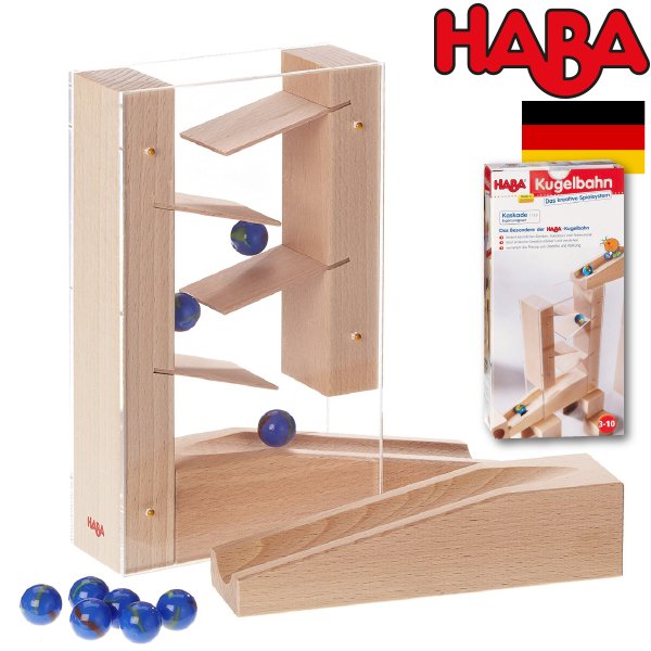 HABA ハバ ] 階段セット 組み立てクーゲルバーン追加パーツ ドイツ 4歳 