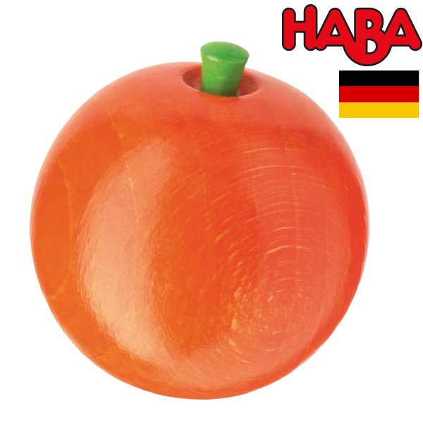 [ HABA ハバ ]  ミニセット オレンジ ドイツ 3歳 ブラザージョルダン おままごと 食材 ごっこ遊び サックリ 木製