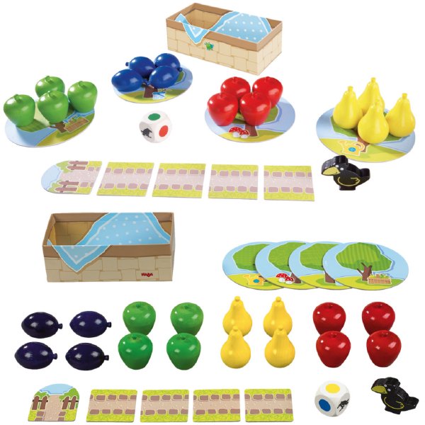 [ HABA ハバ ] 果樹園 ジュニア はじめてのゲーム 日本語説明書付 2歳 1-4人 ブラザージョルダン ドイツ ボードゲーム