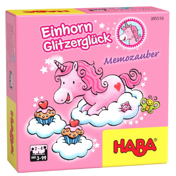 [ HABA ハバ ] ユニコーンメモリー 雲の上のユニコーン HA305510 日本語説明書付 3歳 2-4人 ブラザージョルダン ドイツ ボードゲーム 