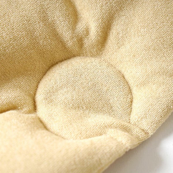 ［ FICELLE フィセル - 10mois ディモア ］ナルノアピロー きつね イエロー 日本製 お昼寝  赤ちゃん 枕
