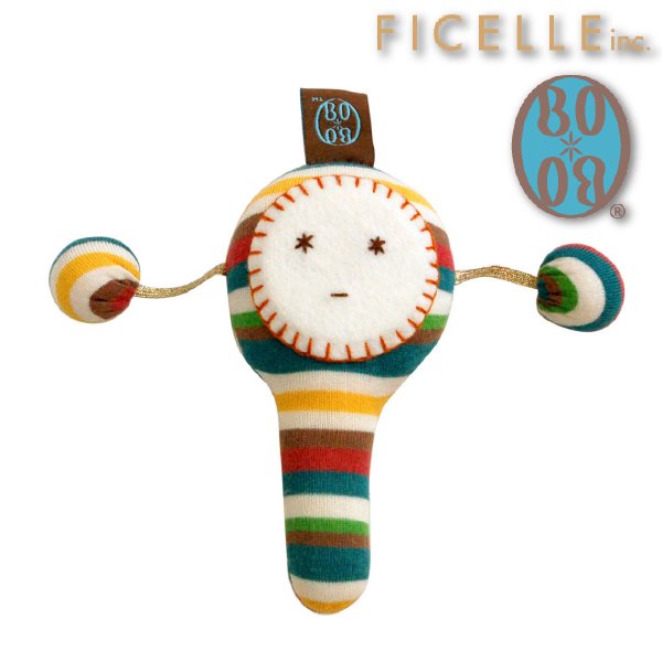 BOBO ボボ］でんでんだいこ 日本製 FICELLE フィセル 布のおもちゃ
