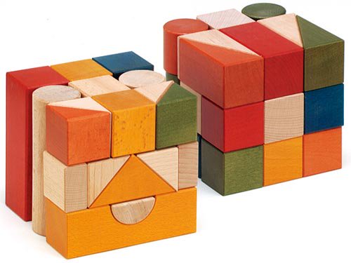 ［Bornelund ボーネルンド］オリジナル積み木 カラー - 木のおもちゃ 赤ちゃんのおもちゃ 木製玩具 eurobus 通販shop