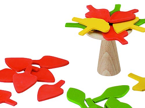 平和工業 木の葉 バランスゲーム 木のおもちゃ 赤ちゃんのおもちゃ 木製玩具 Eurobus 通販shop