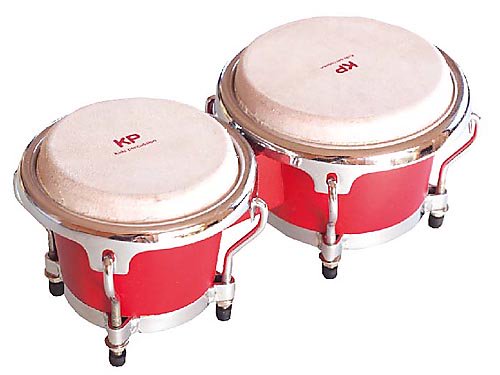 ［Kids Percussion キッズパーカッション］キッズミニボンゴ レッド KP-490/MB/RE