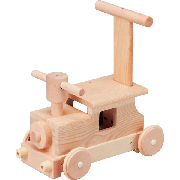 ［平和工業］Mocco モッコ 森の汽車ポッポ - 木のおもちゃ 赤ちゃんのおもちゃ 木製玩具 eurobus 通販shop