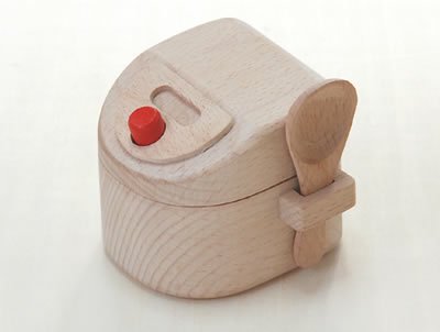 ダイワ］ミニキッチンシリーズ おままごと小物 炊飯器 - 木のおもちゃ