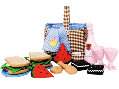 [Oskar & Ellen オスカー&エレン]ピクニックかご - 木のおもちゃ 赤ちゃんのおもちゃ 木製玩具 eurobus 通販shop