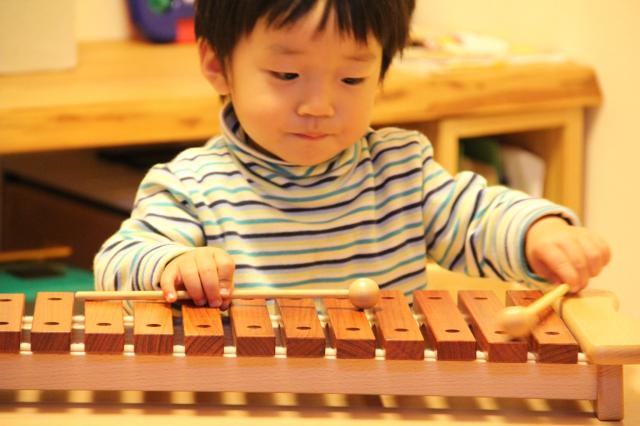 Play Me Toys(プレイミートイズ)のブナ材を使用した子供用木琴12音
