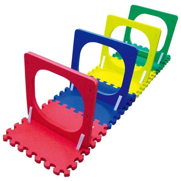 一歩社 はじめしゃ］わくぐりトンネル 4台セット - 木のおもちゃ