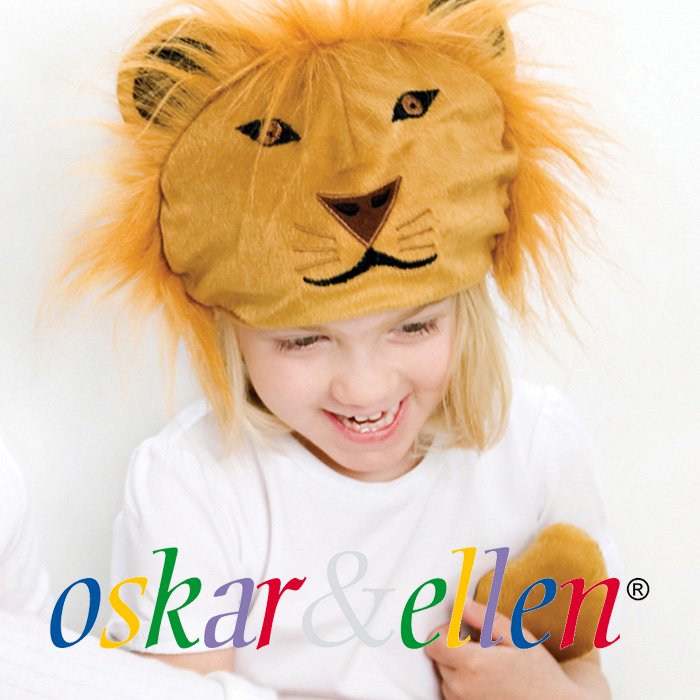 Oskar & Ellen オスカー&エレン］アニマル ハット＆テール ライオン