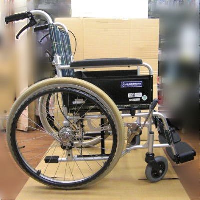 カワムラサイクル アルミ製標準型車椅子 自走式 KAJ202SB-40 - 武蔵村山市 リサイクルショップ アネシス  国立市、立川市、東大和市、昭島市、武蔵村山市、福生市、羽村市、瑞穂市、国分寺市、小平市、小金井市、西東京市、東久留米市、東村山市、日野市