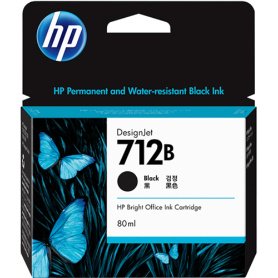 HP712B インクカートリッジ ブラック 80ml