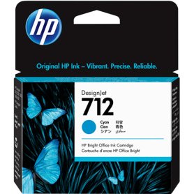 HP712 インクカートリッジ シアン 29ml - プロッター・大判プリンタの