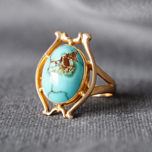 Antique Turquoise Ring