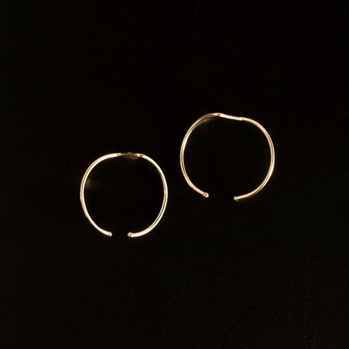 Small Moon Earrings (Kathleen Whitaker)