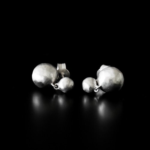 Silver Snowdrift Earrings (Tej Kothari) - SOURCE objects