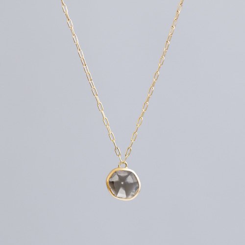 Free Form Diamond Slice Necklace - Small (SOURCE)