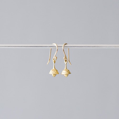 Tiny Eucalyptus Seed Bells Earrings (Gabriella Kiss) - SOURCE objects