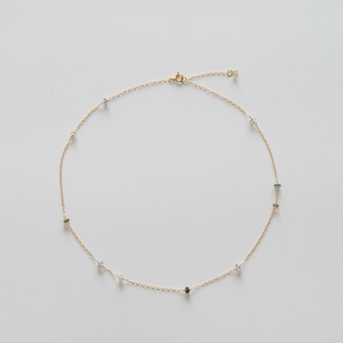 Random Sapphire Necklace SHORT (SOURCE)