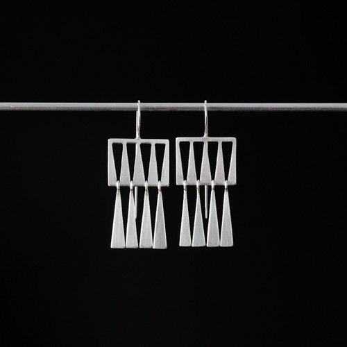 Tin Man Earrings (Hannah Keefe)