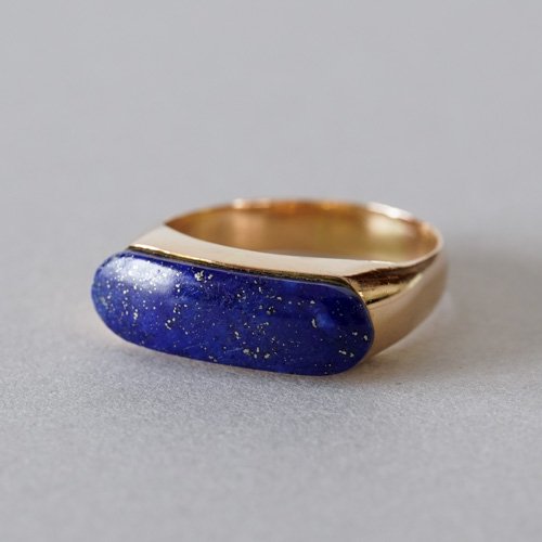 Vintage Lapis Ring - SOURCE objects（ソウス・オブジェクツ）公式通販