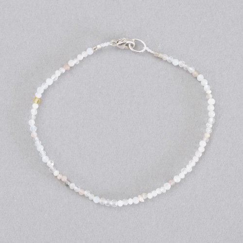 Light Multi Stone Beads Bracelet (Margaret Solow)