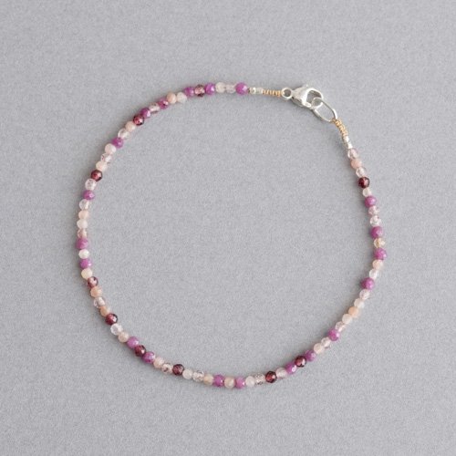 Pink Multi Stone Beads Bracelet (Margaret Solow)
