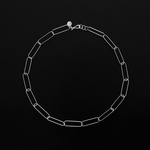 Narrow Oval Chain Necklace (Melissa Joy Manning)