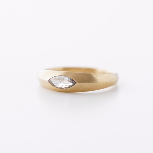 0.21ct Marquise Rosecut Diamond Ring (Ne-Ph)