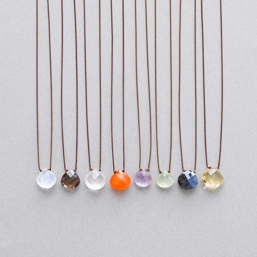 Faceted Stone Necklace (Margaret Solow) - SOURCE objects
