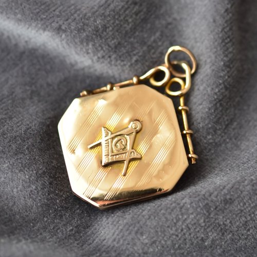 Antique Freemason Locket