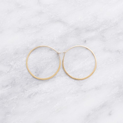 X-Large Round Hoops (Melissa Joy Manning) - SOURCE objects（ソウス・オブジェクツ）公式通販