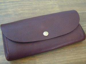 ＣＩＮＱ サンク 長財布 ダークブラウン | イタリアの高級革材を使用したシンプルなデザインの長財布 - 雑貨Ｃａｎｔｉｋ
